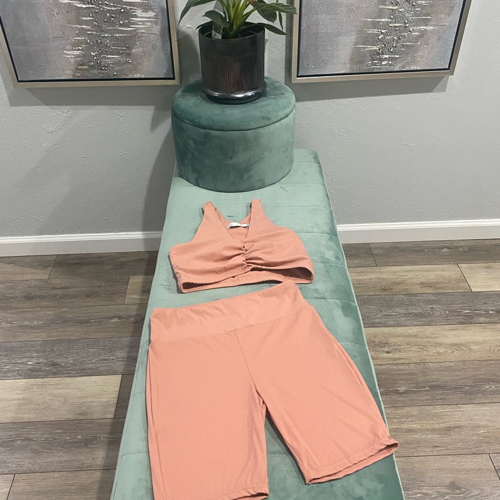 Biker Short Set